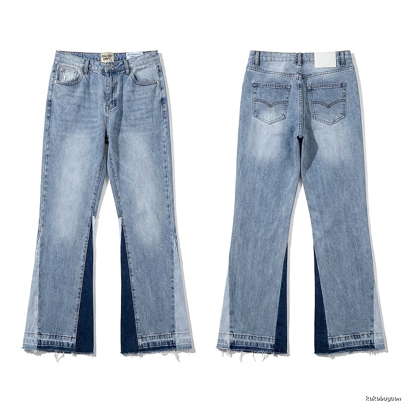Gallery Dept. distressed light blue jeans