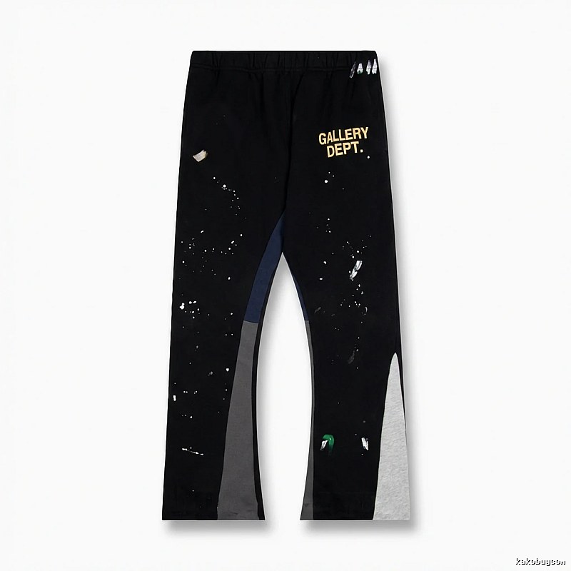Gallery Dept Graffiti Style Black Trousers