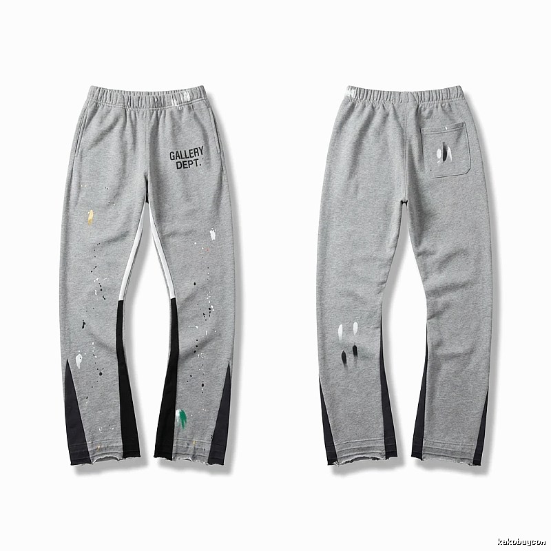Gallery Dept Graffiti Style Gray Sweatpants