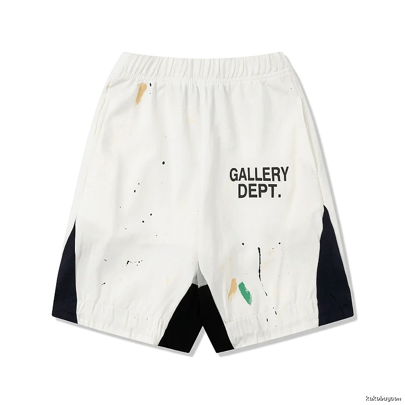 Gallery Dept Graffiti-style White Shorts