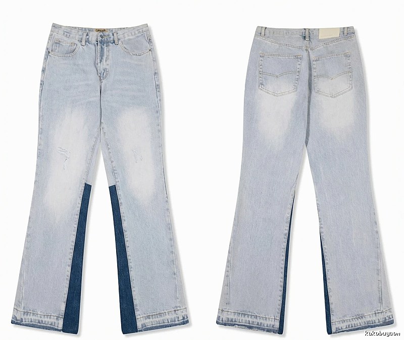 Gallery Dept Patchwork Wide-Leg Jeans