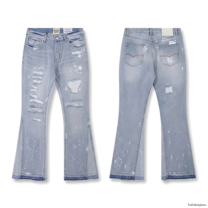 Gallery Dept Ripped Trendy Light Blue Jeans