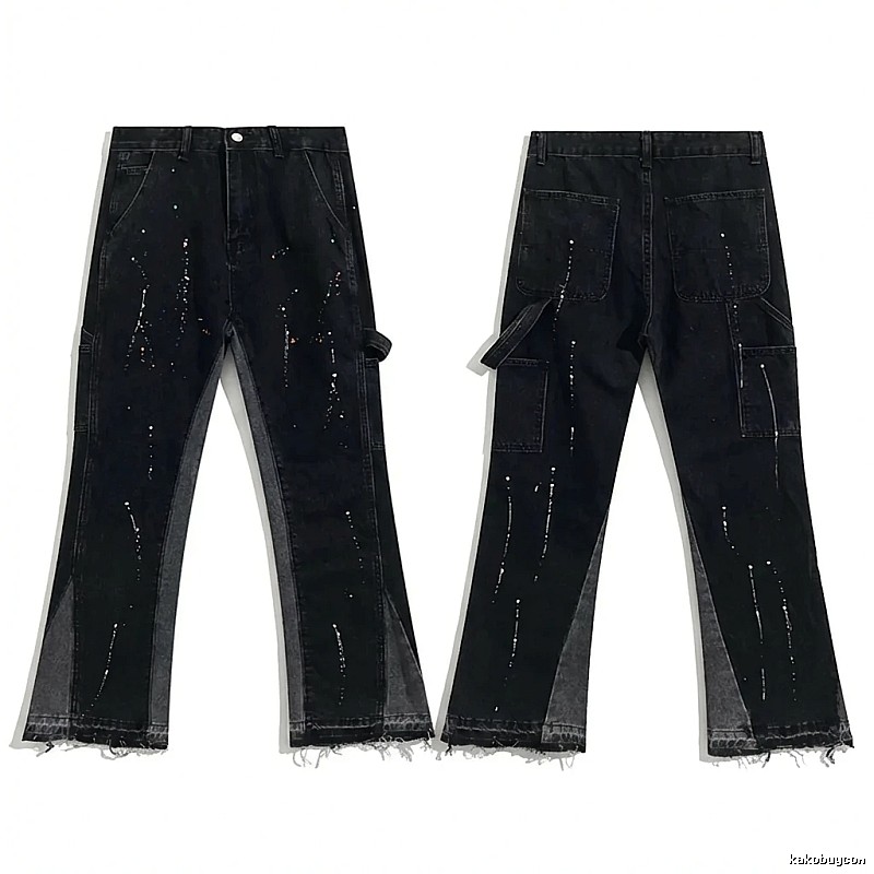 Gallery Dept Workwear Style Black Jeans