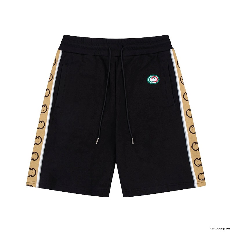 Gucci classic style black shorts
