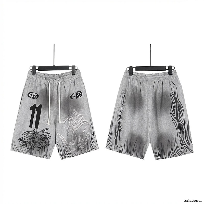 Hellstar dark style gray shorts