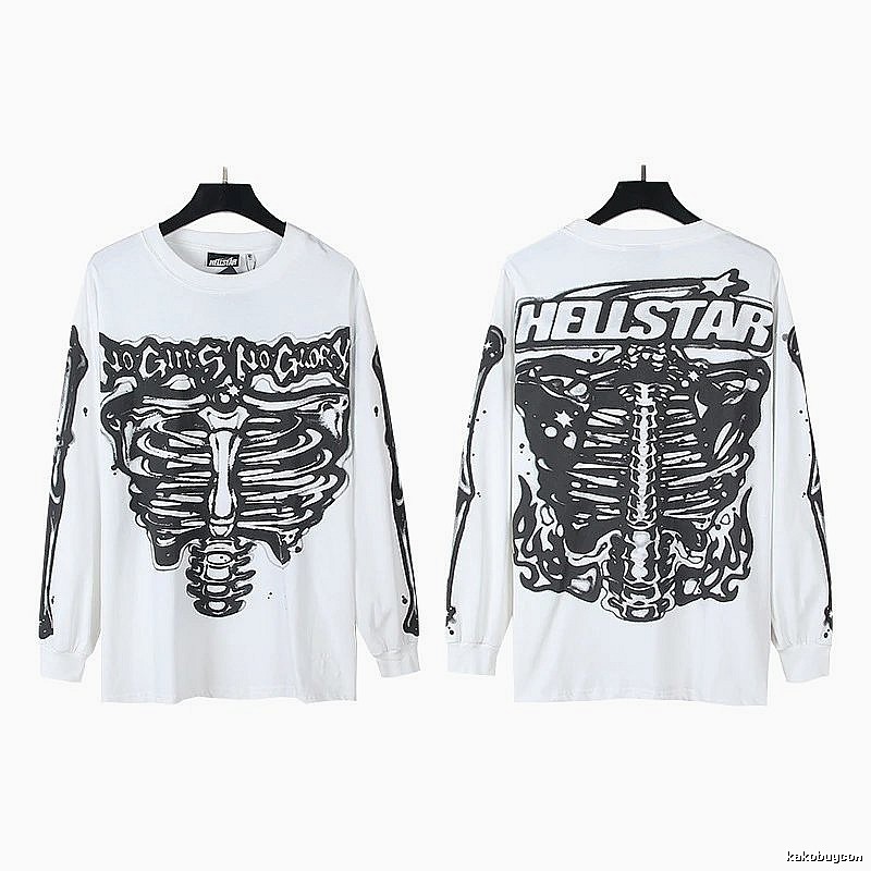 Hellstar Dark Style Skull White T-shirt