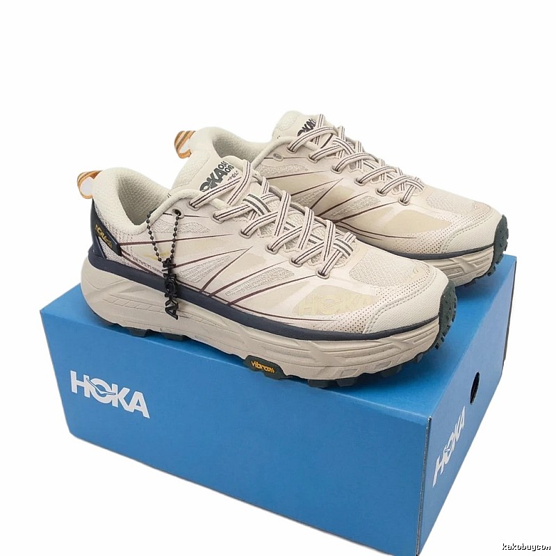 HOKA Kaha Series Outdoor Style Beige Shoes