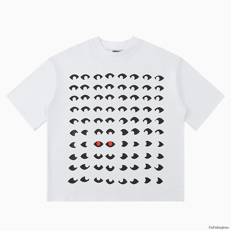 House of Errors Eye Print White T-shirt