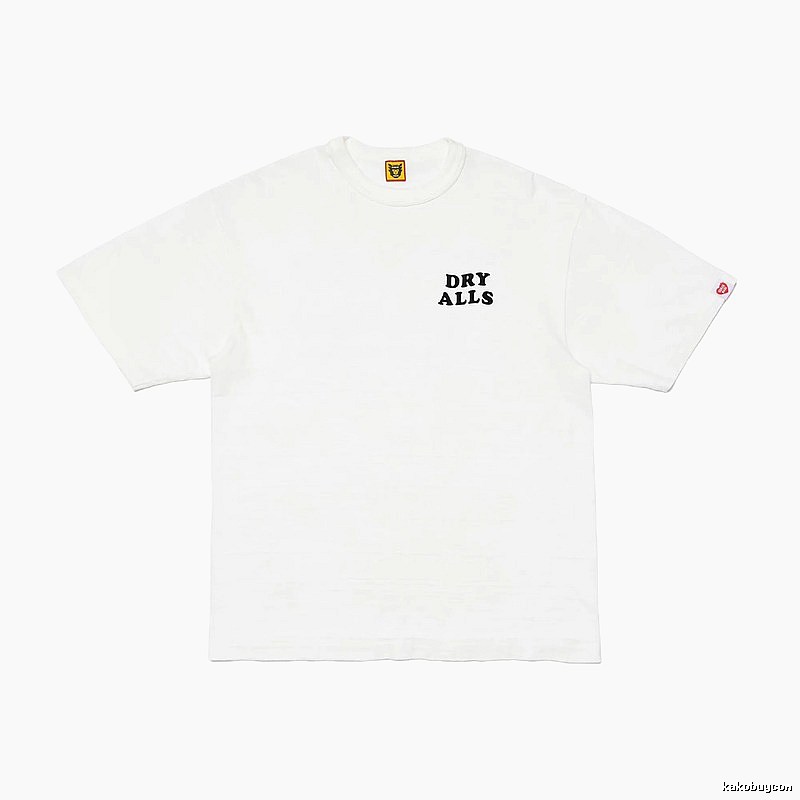 HUMAN MADE EDRYALLS Japanese Streetwear White Short Sleeve T-Shirt