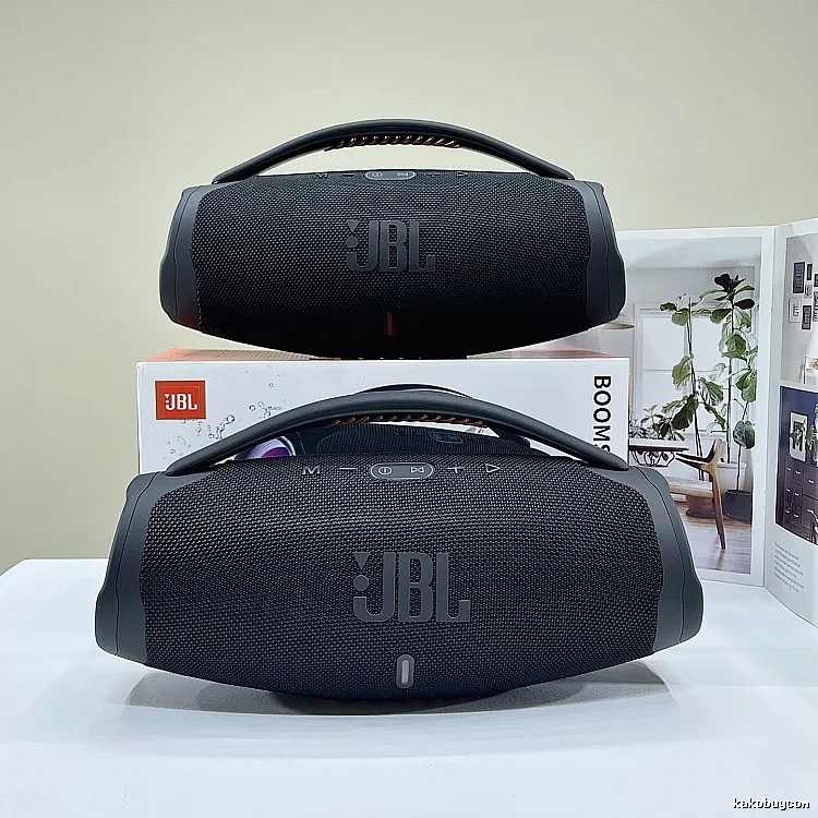 JBL Boombox Portable Bluetooth Speaker in Black