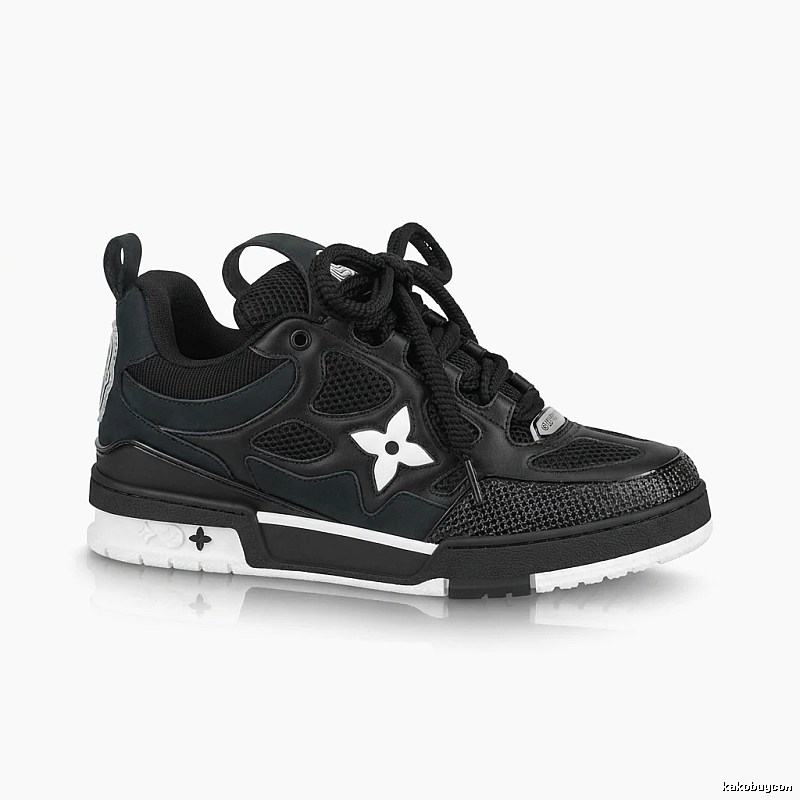 LV black stylish sports shoes