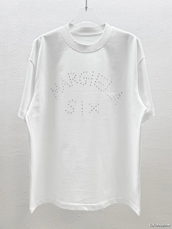Maison Margiela MM6 Streetwear Style White Short-sleeve T-shirt