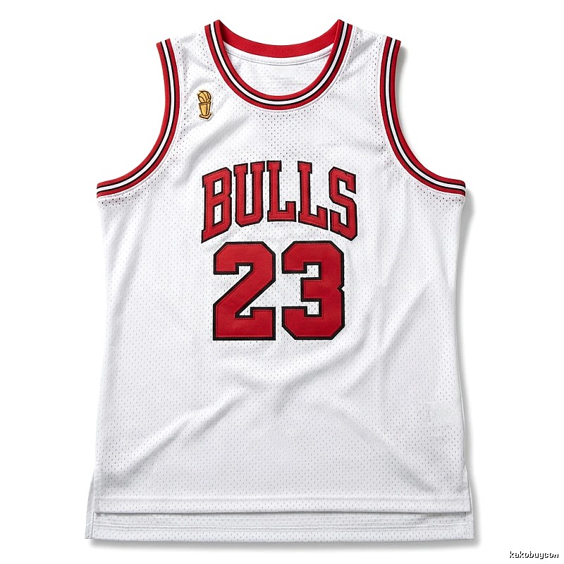 Michael Jordan retro-style white jersey