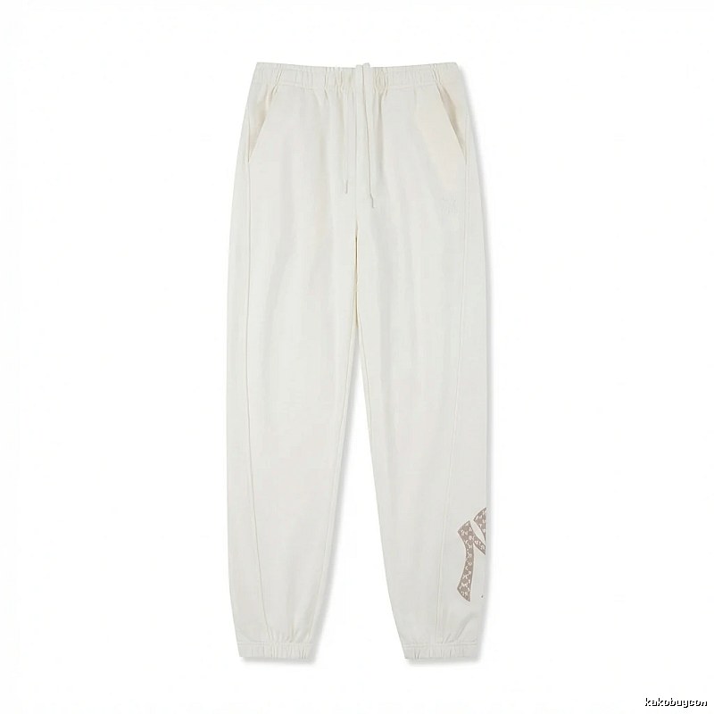 MLB casual style white sweatpants