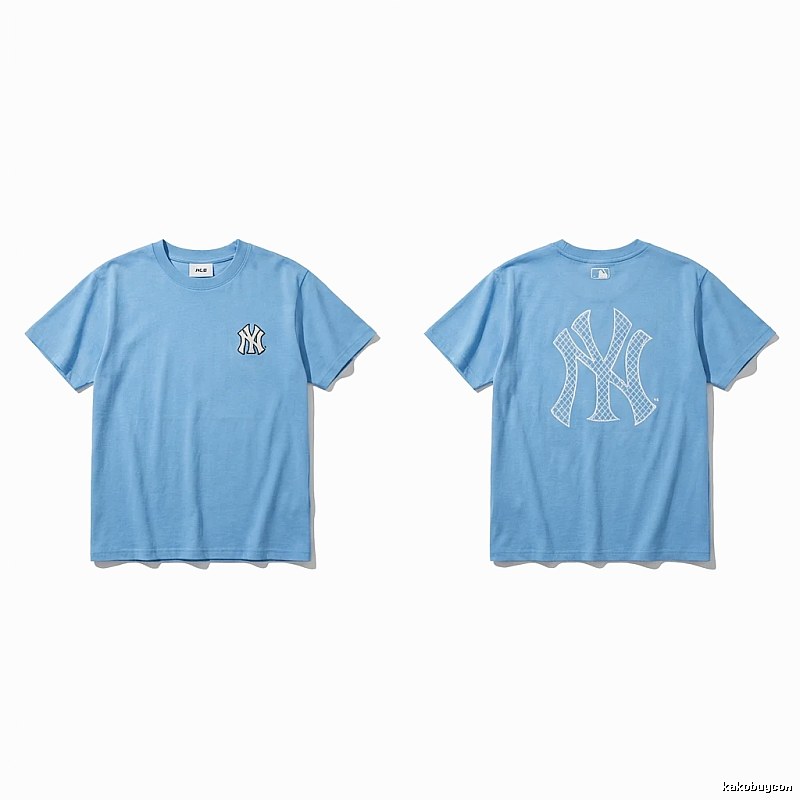 MLB Classic Simple Style Blue T-shirt