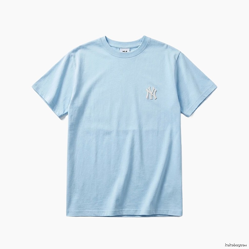 MLB Classic Simple Style Light Blue T-shirt