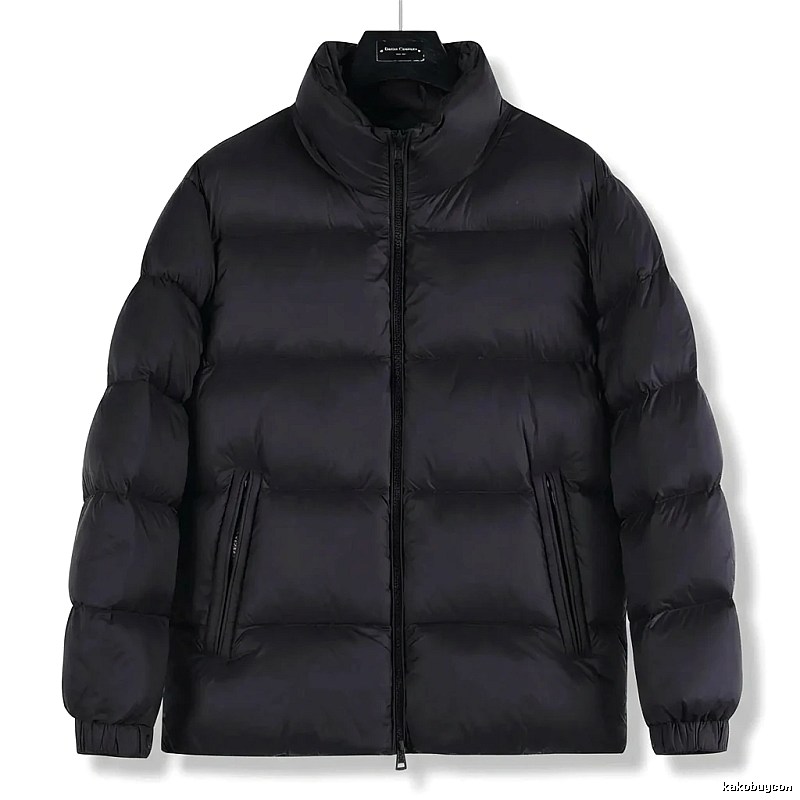 Moncler black casual down jacket