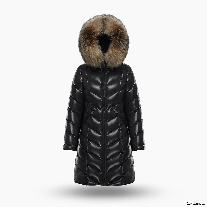 Moncler black luxury style down jacket