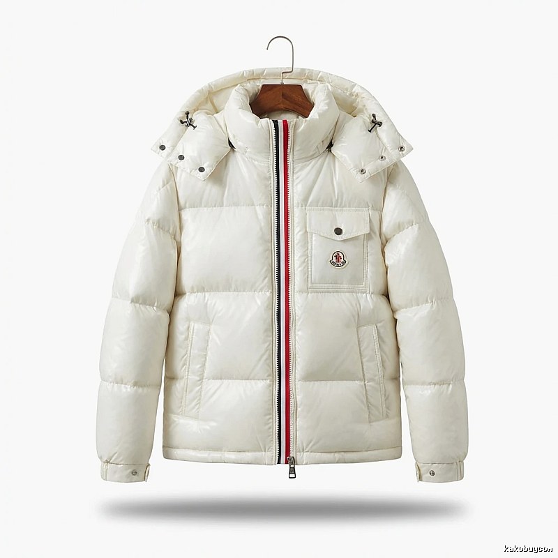 Moncler classic style fashionable white down jacket