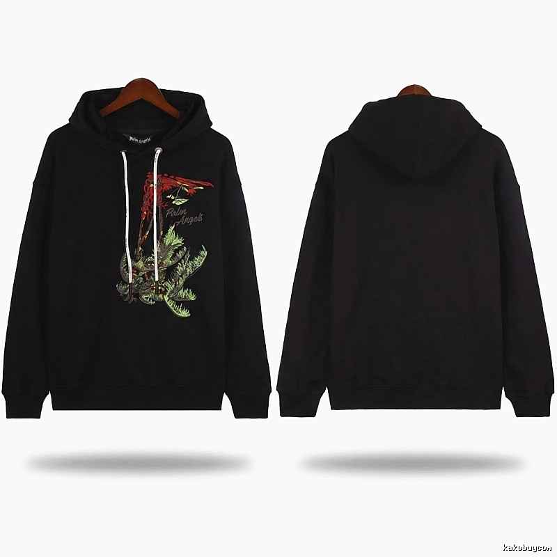 Palm Angels Animal Print Trendy Style Sweatshirt