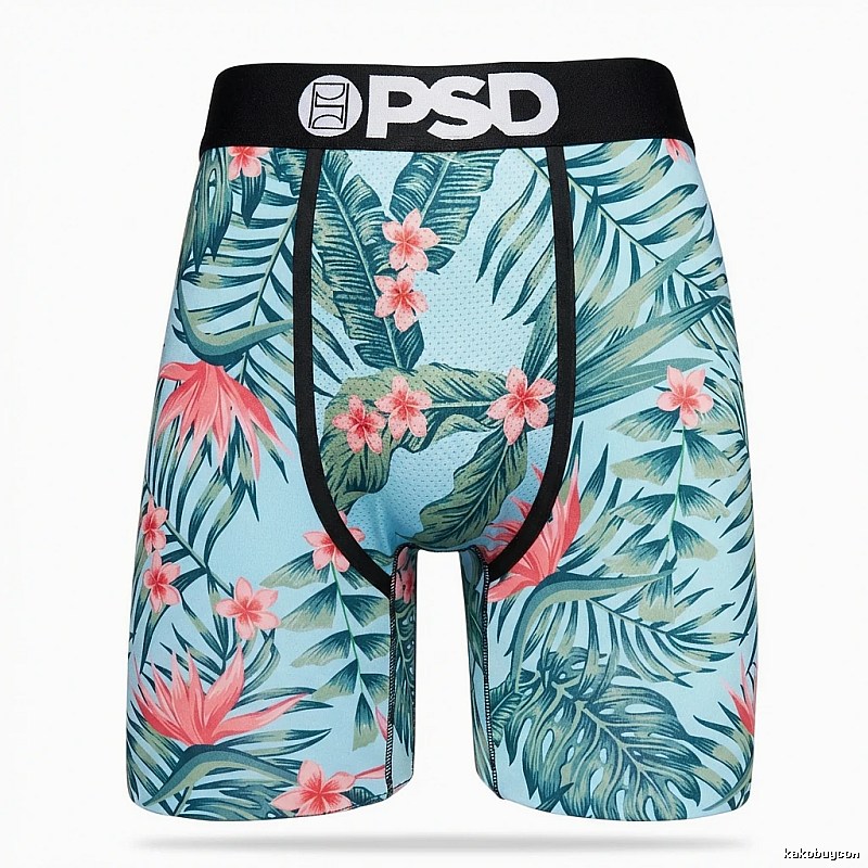 PSD tropical style printed panties