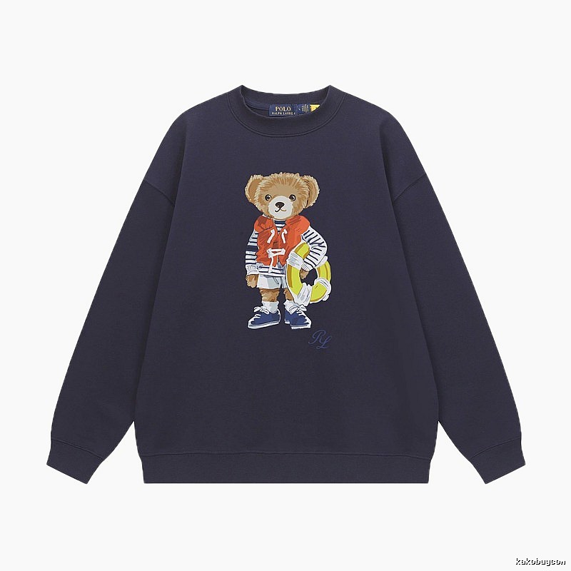 Ralph Lauren Bear Navy-style Sweatshirt