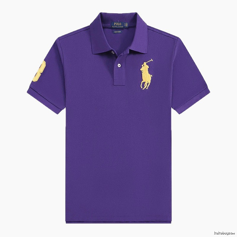 Ralph Lauren Polo Purple Classic Style Short-Sleeve