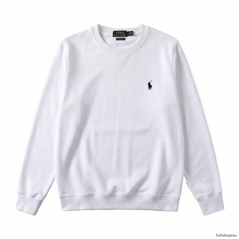 Ralph Lauren Polo Simple White Sweatshirt