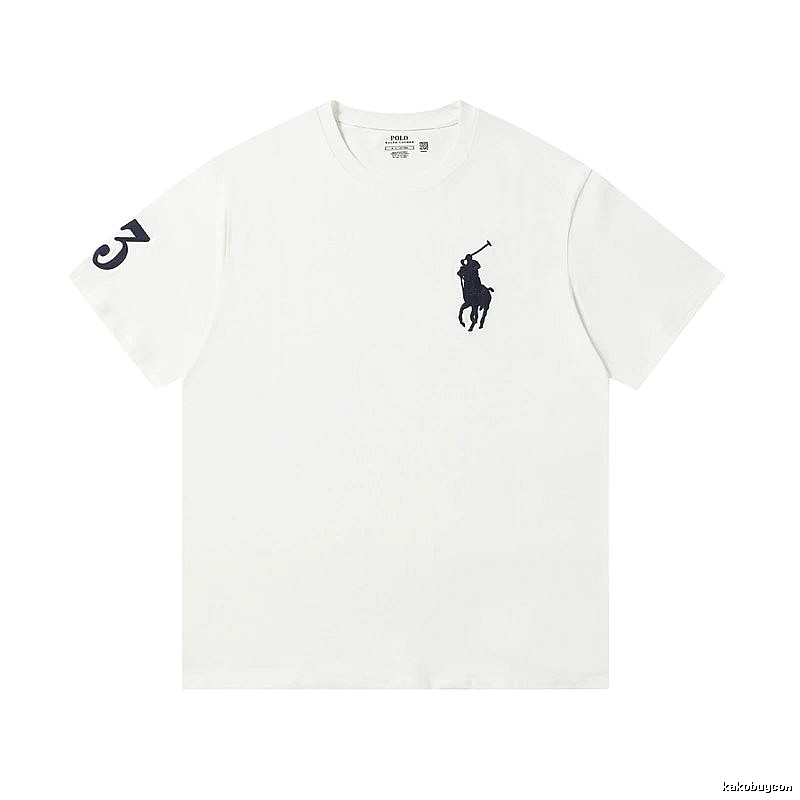 Ralph Lauren Polo-style white T-shirt