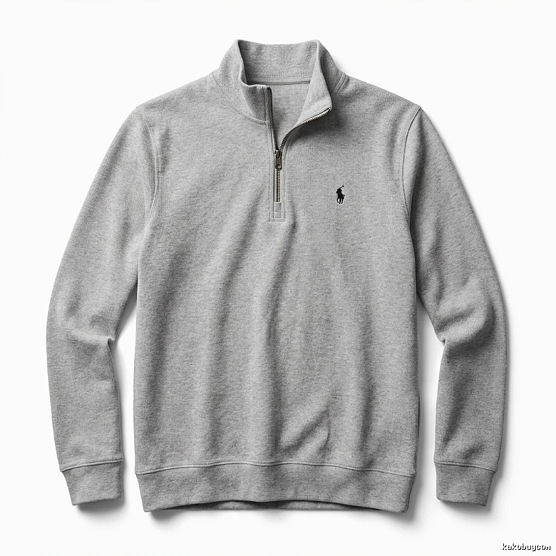 Ralph Lauren series grey trendy brand sweatshirt