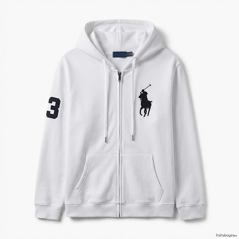 Ralph Lauren sporty white sweatshirt