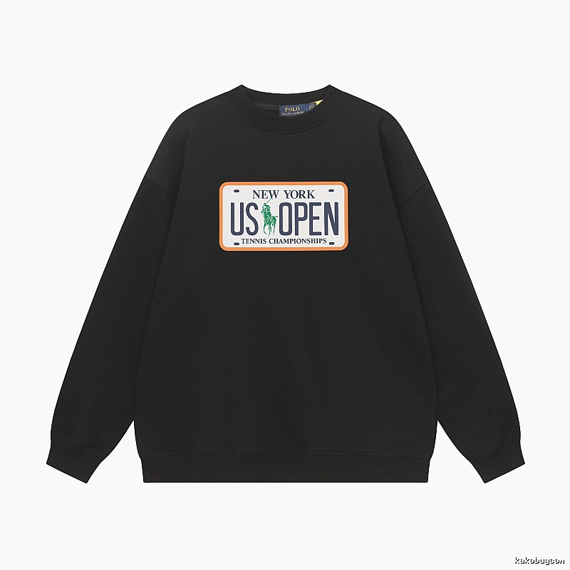 Ralph Lauren US OPEN Black Sweatshirt