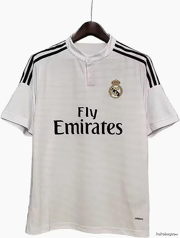 Real Madrid Sport Retro Teka soccer jersey White Retro Football for Collection Drops