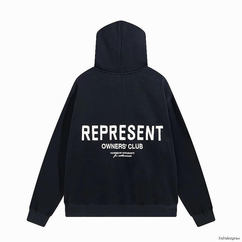 Represent Classic Owners Club hoodie Navy Large Represent for Daily Styling