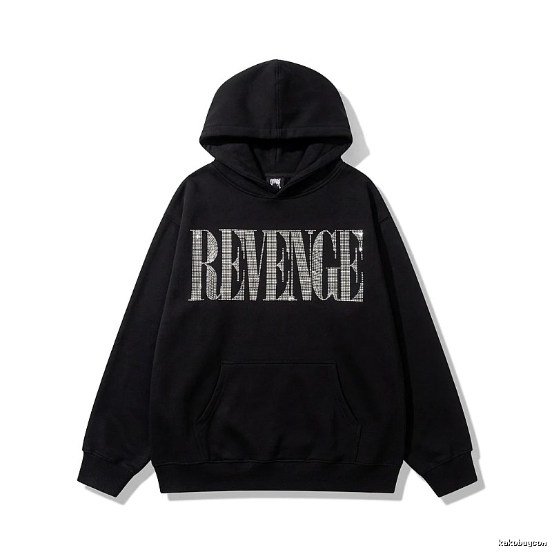 Revenge Letter Wind Black Hoodie