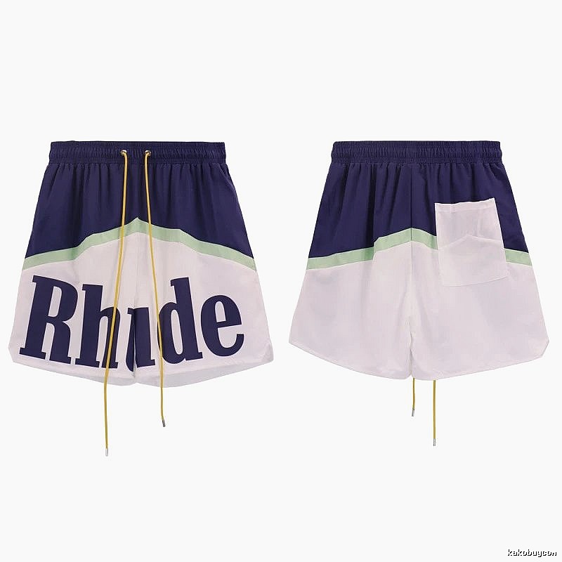 RHUDE Color-Block Sports Shorts