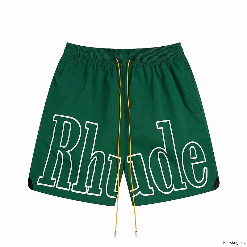 RHUDE letter trendy brand style shorts