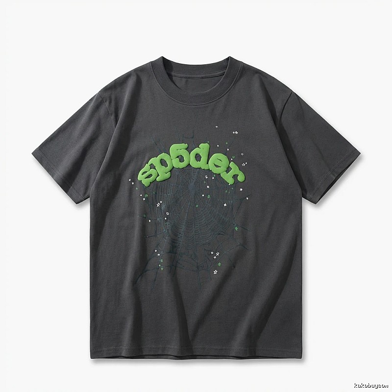 Sp5der Dark Style Black T-shirt