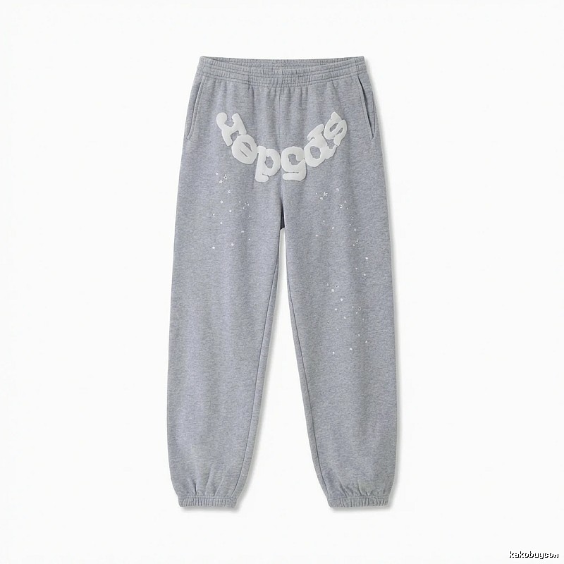 Sp5der Starry Rhinestone Wind Track Pants