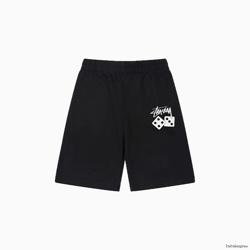 Stussy Dice Style Black Shorts