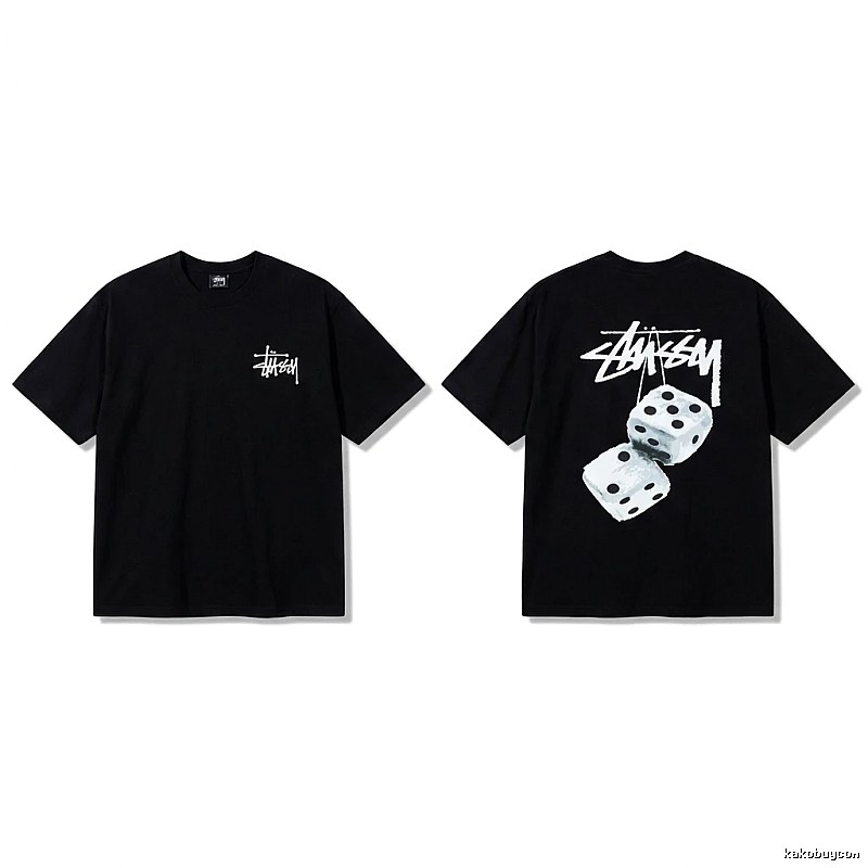 Stussy Dice Style Black T-shirt