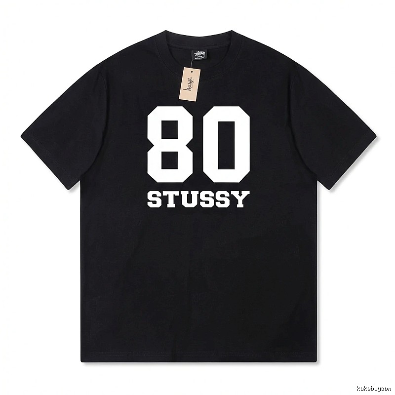 Stussy digital style black T-shirt