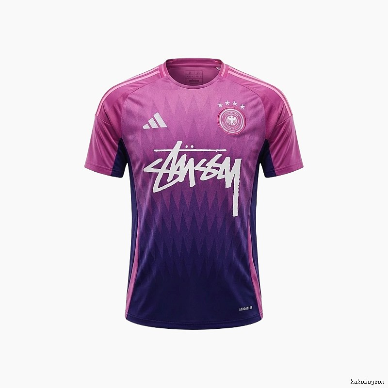 Stussy Gradient Style Pink-Purple T-shirt