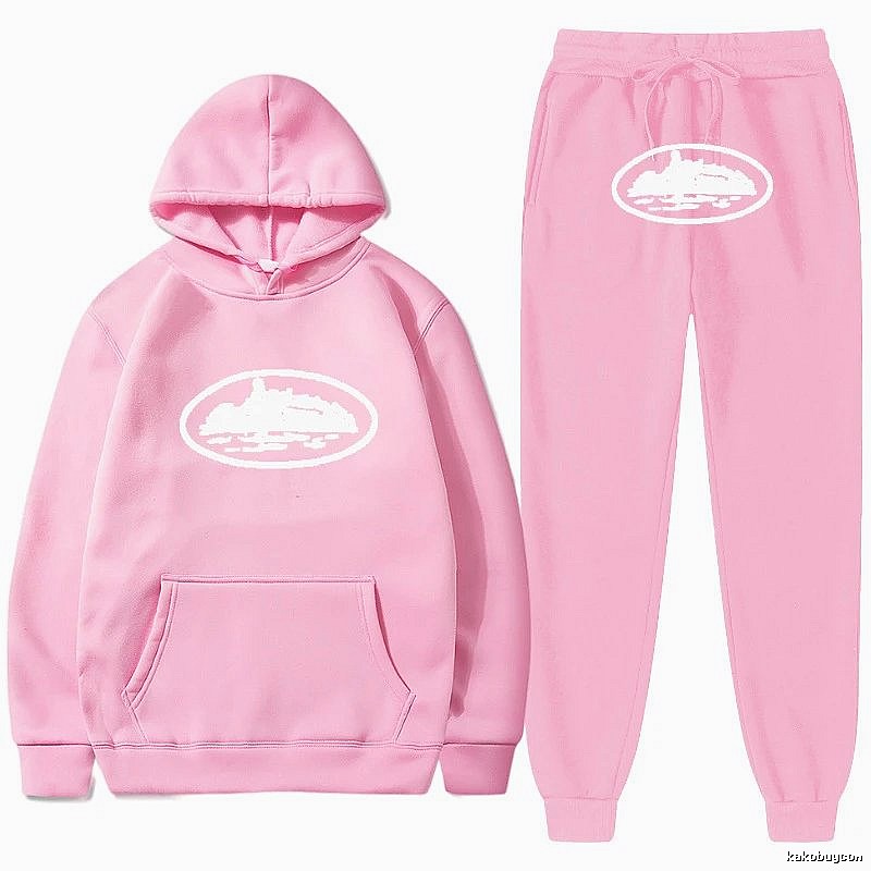 Stussy Pink Red Tracksuit Set Statement Graphic Logo