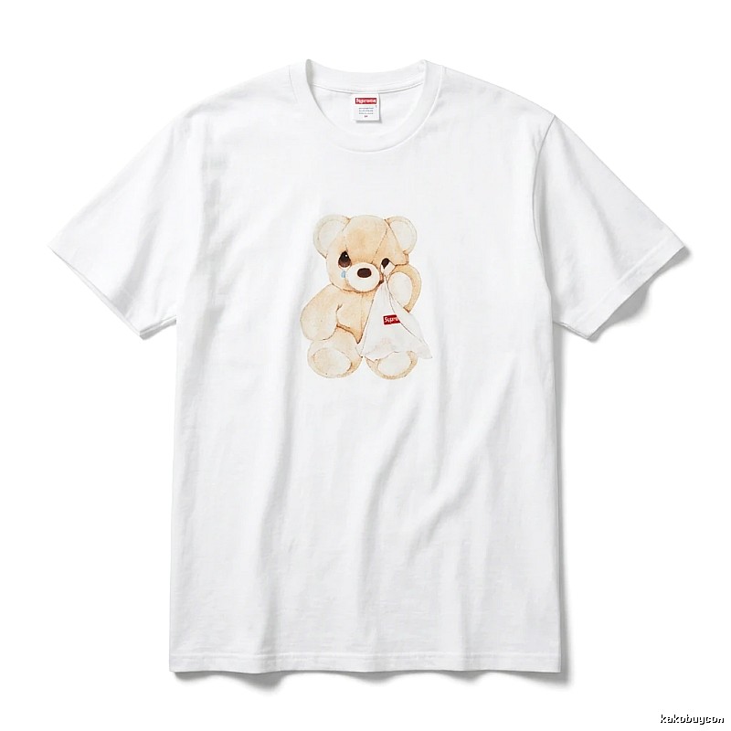 Supreme Bear Trend Brand White T-shirt