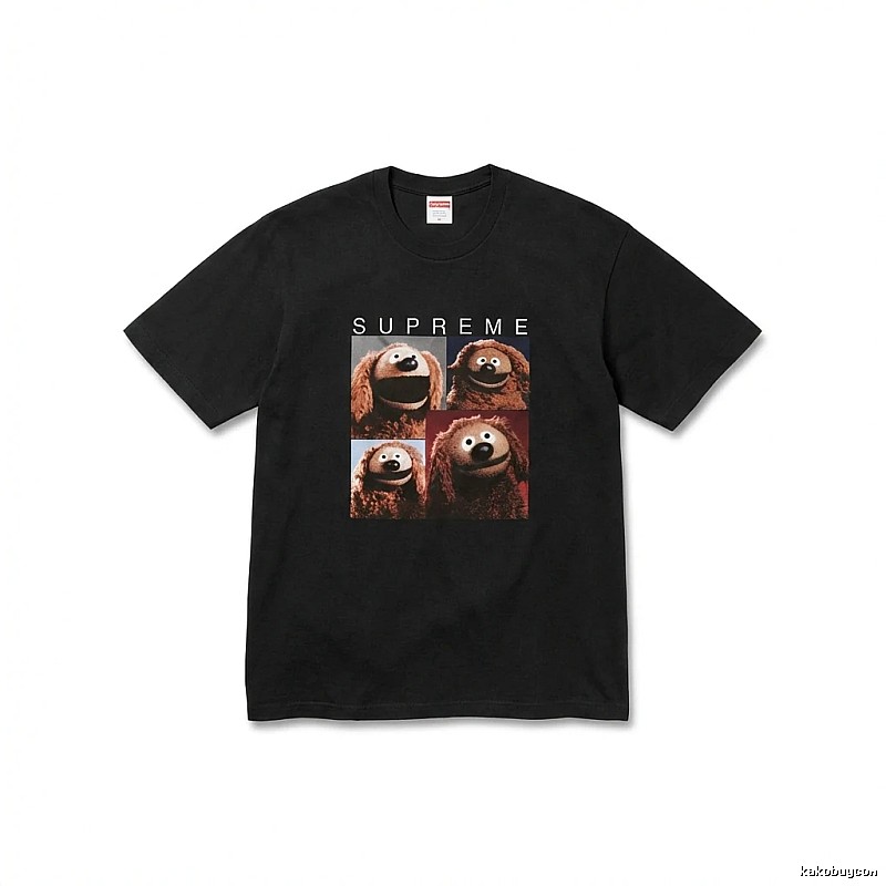 Supreme Cartoon Fun Black T-shirt