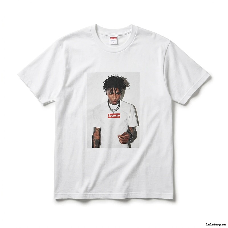 Supreme Portrait Style White T-shirt