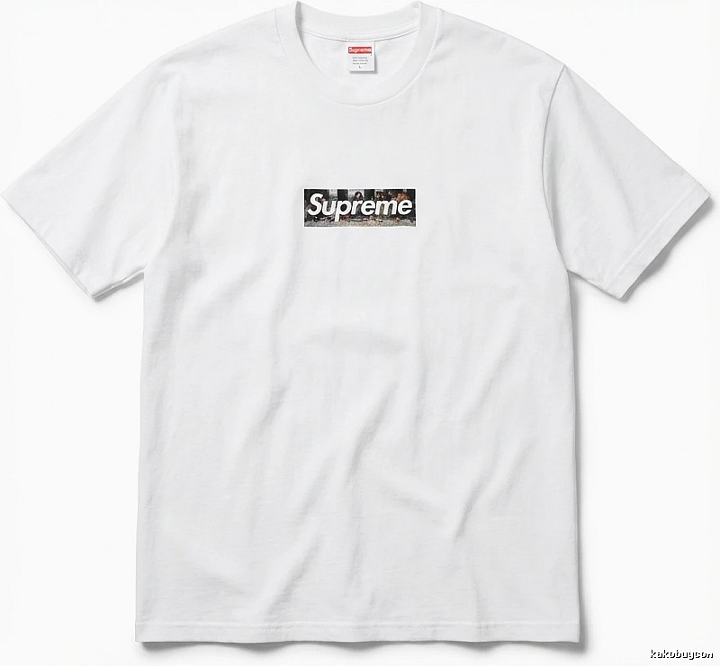 Supreme Retro Style White T-shirt