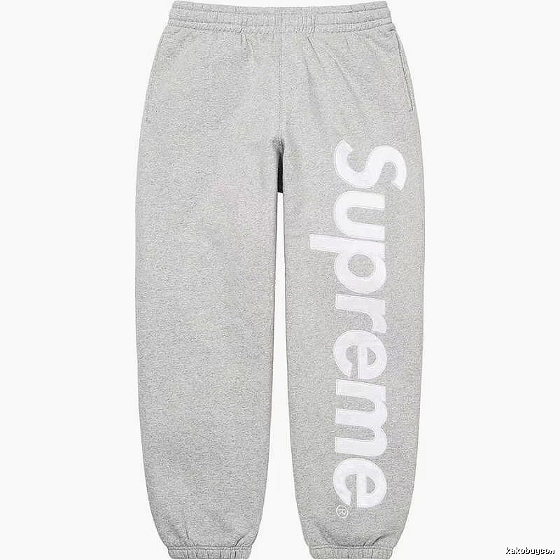Supreme Sport Logo hoodie Gray Red Oversized for Collection Drops