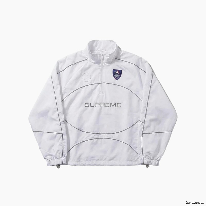 Supreme sporty white coat